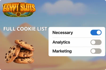 Full Cookie List and Management Options