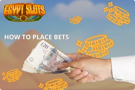 How to Place Bets and Adjust Coin Values