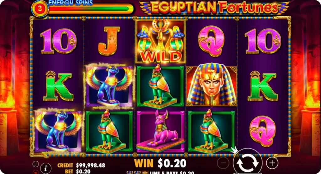 Bonus Features & Mechanics Egyptian Fortunes