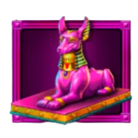 Purple Bastet cat Egyptian Fortunes
